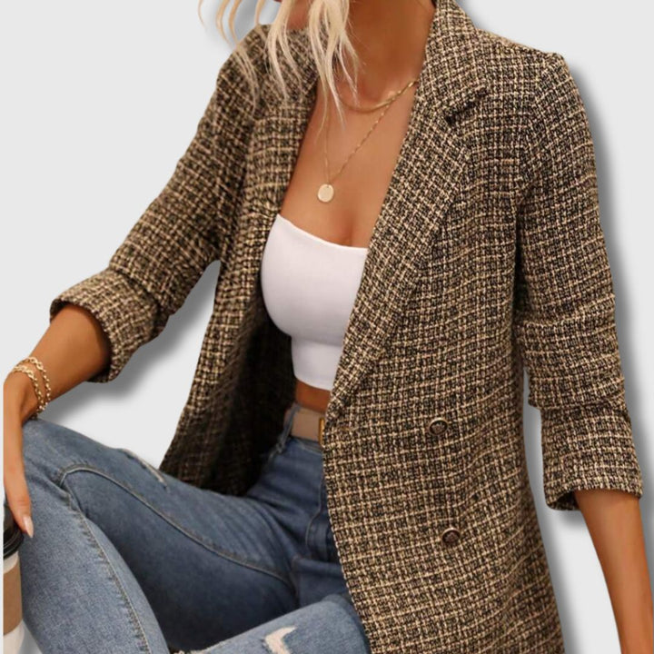 Sabine | Blazer en Tweed Chic pour Femmes Édition Limitée