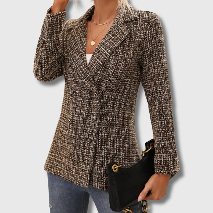 Sabine | Blazer en Tweed Chic pour Femmes Édition Limitée