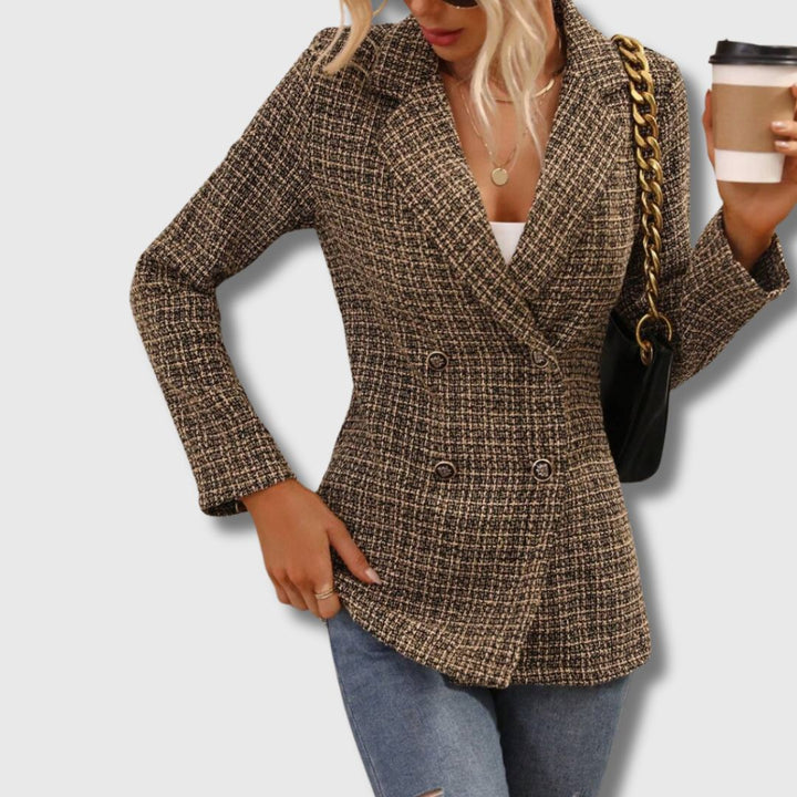 Sabine | Blazer en Tweed Chic pour Femmes Édition Limitée