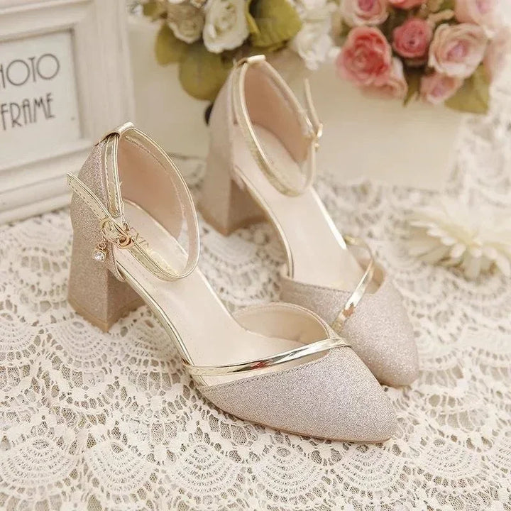 Angela | Sandales Scintillantes Glitter