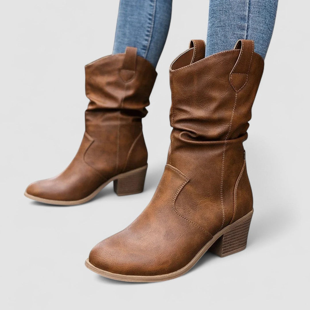Vivian| Bottes en cuir