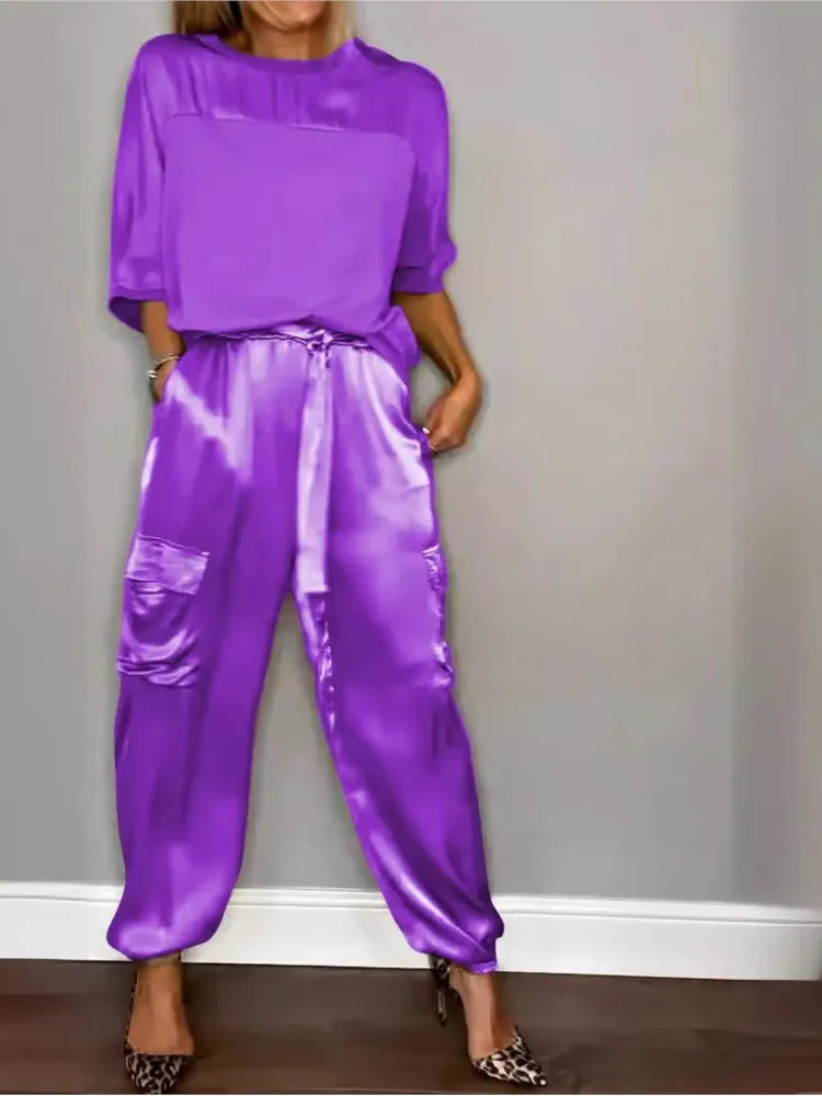 Grace | Ensemble de loisirs en satin