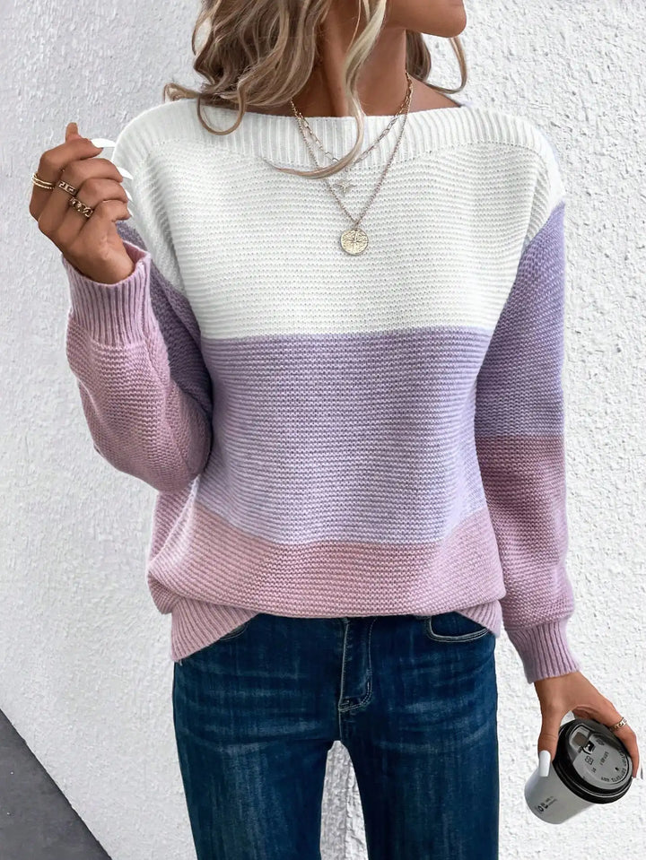 Daphne | Pull en Tricot Ombre