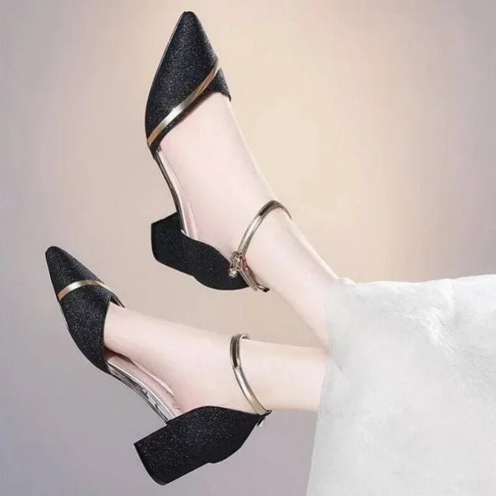 Angela | Sandales Scintillantes Glitter