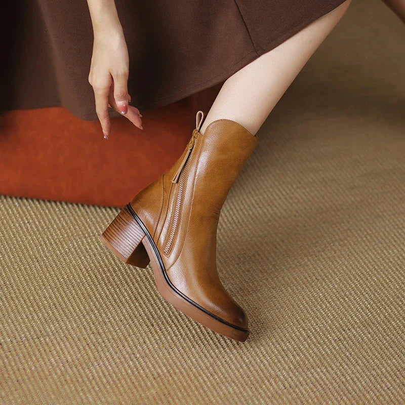 Klara | Bottines en cuir
