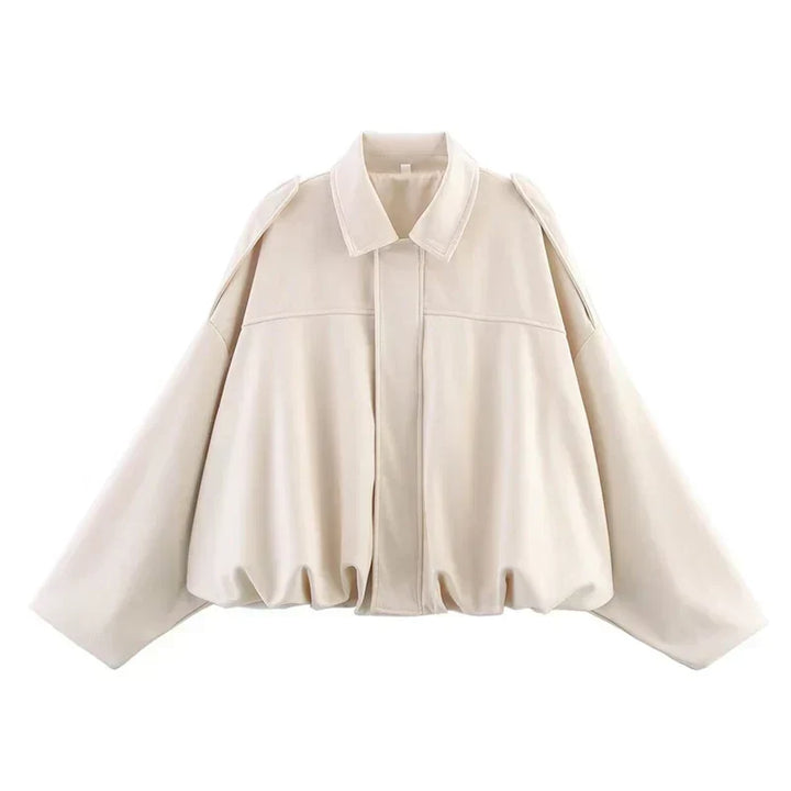 Diana | Veste Bomber Oversize Vert Olive