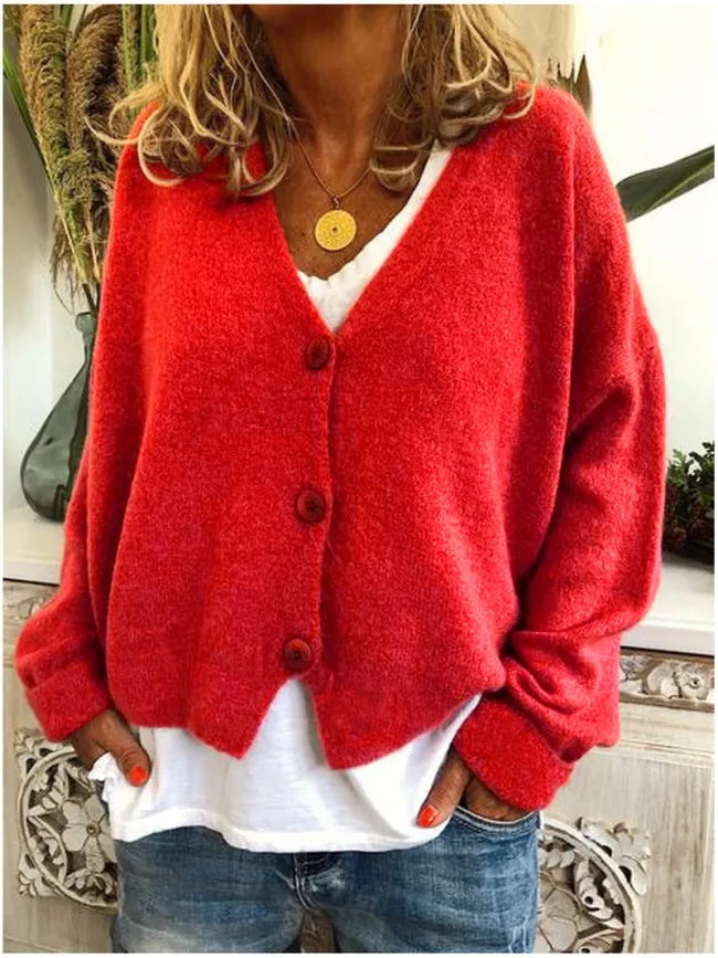 Ari | Cardigan en Tricot Imprimé de Printemps