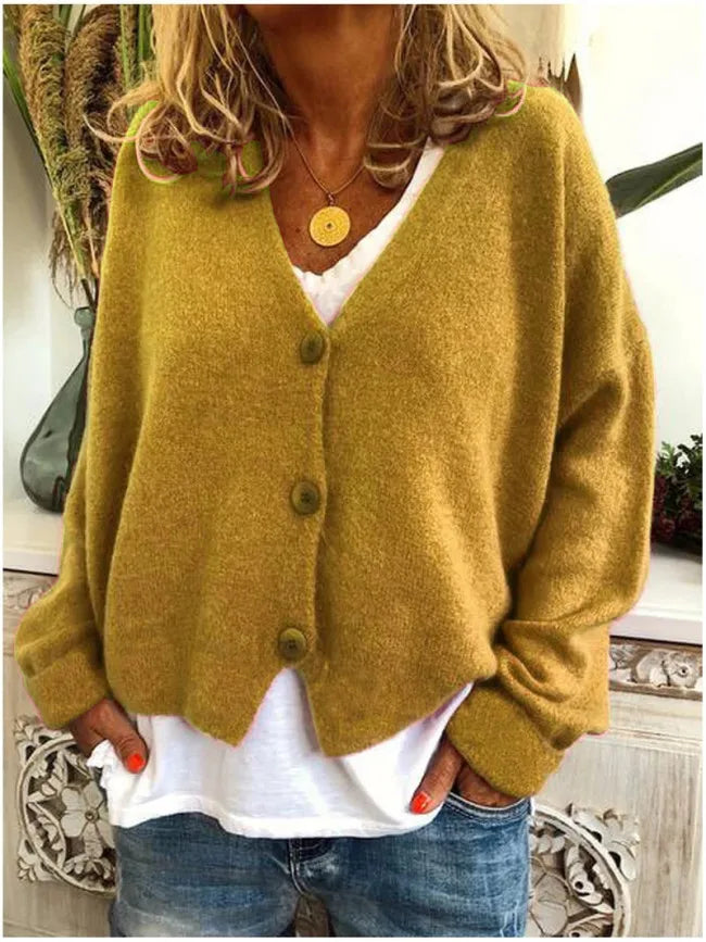 Ari | Cardigan en Tricot Imprimé de Printemps
