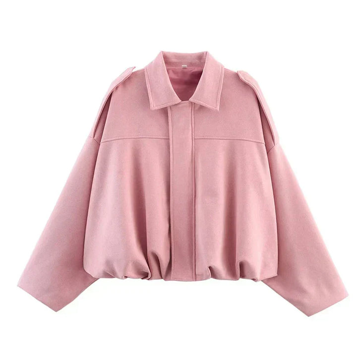 Diana | Veste Bomber Oversize Vert Olive
