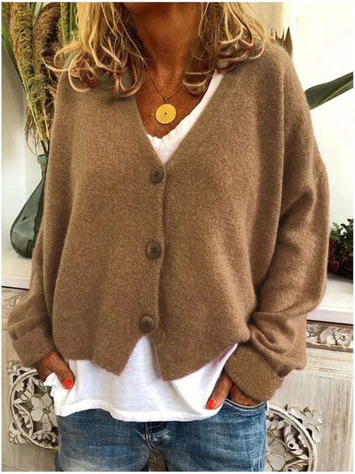 Ari | Cardigan en Tricot Imprimé de Printemps