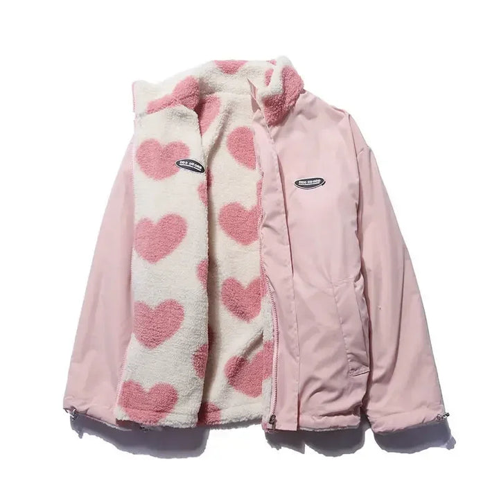 Alveena | Veste Réversible Cœur