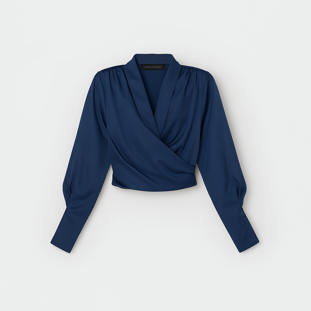Antonia | Blouse élégante pour femme avec manches bouffantes