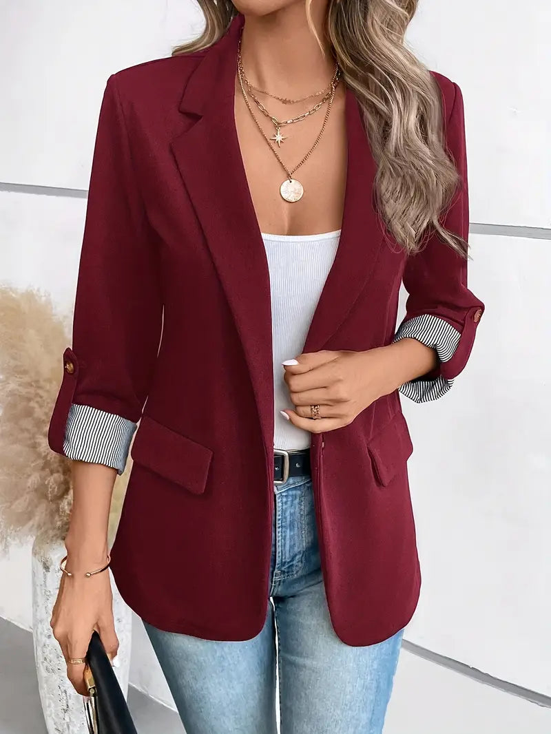 Flor | Blazer à manches trois quarts
