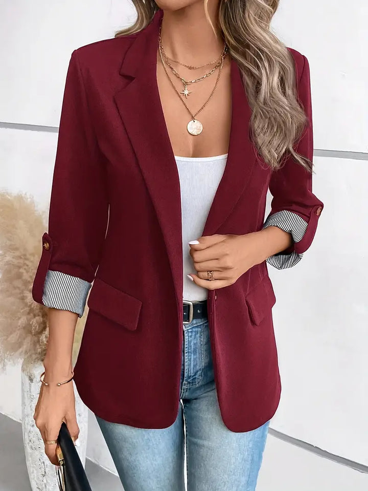 Flor | Blazer à manches trois quarts