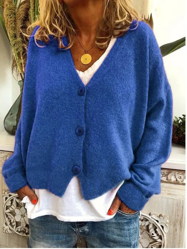 Ari | Cardigan en Tricot Imprimé de Printemps