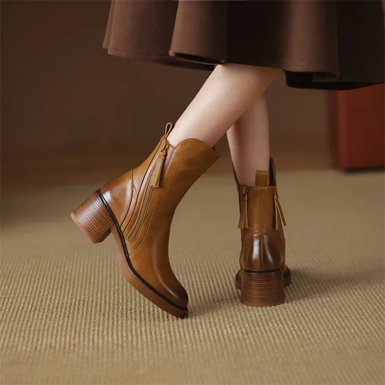 Klara | Bottines en cuir