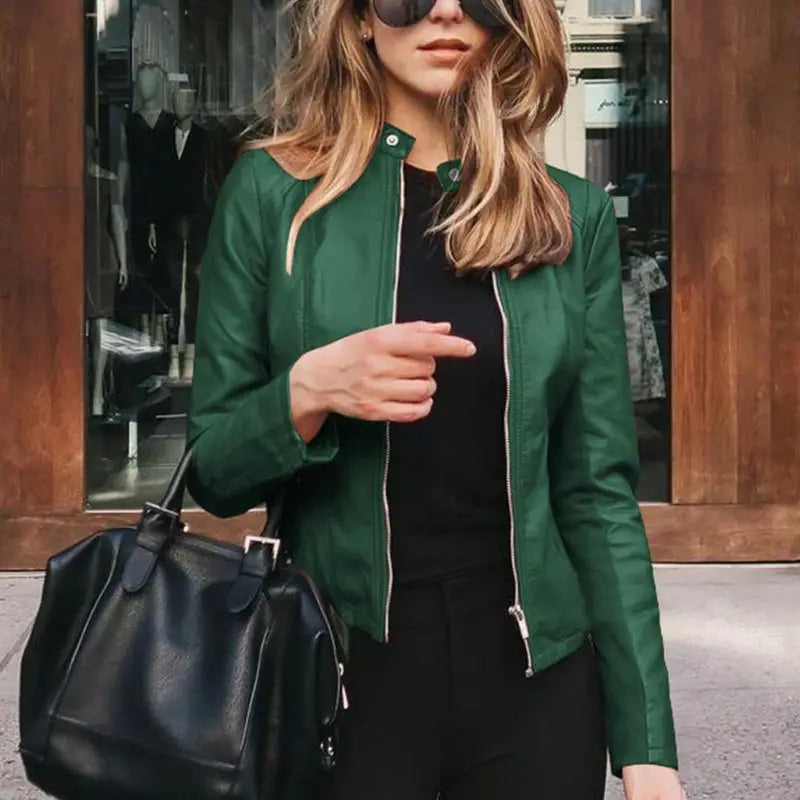 Harriet | Veste en Cuir Élégante pour Femmes