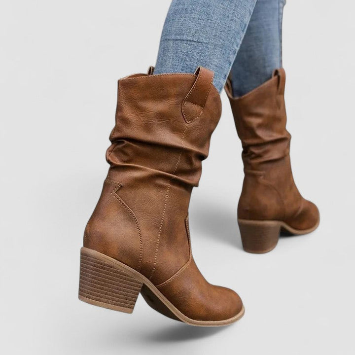 Vivian| Bottes en cuir