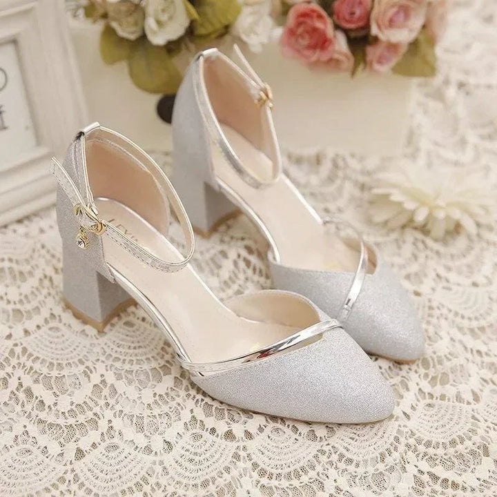 Angela | Sandales Scintillantes Glitter