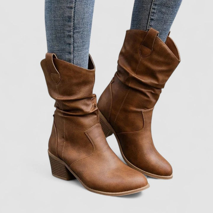 Vivian| Bottes en cuir