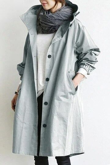 Mandy | Manteau Trench Imperméable avec Style