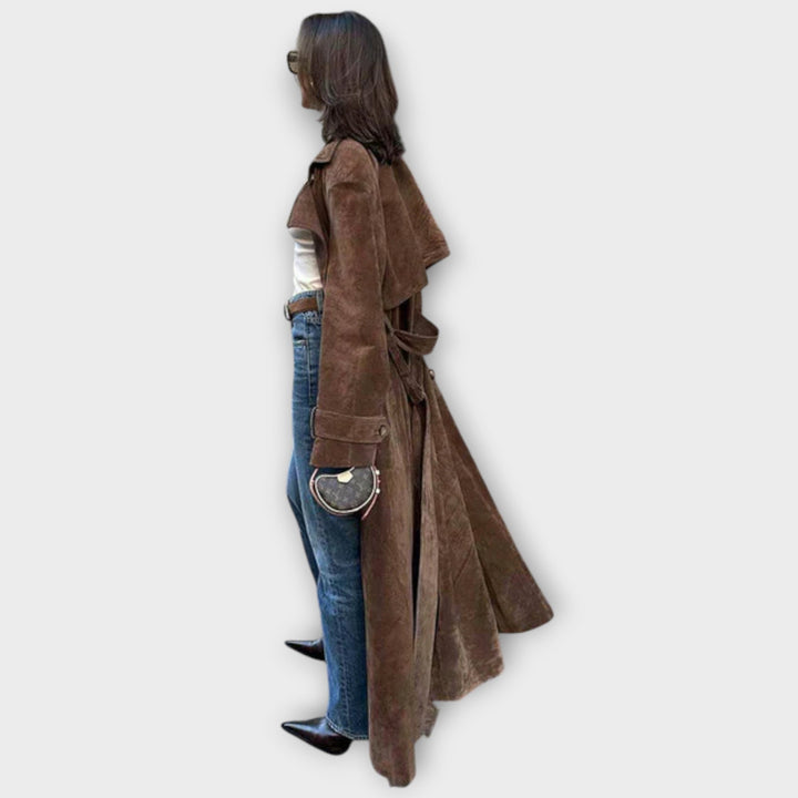 Sidney | Trench en Suède Couture