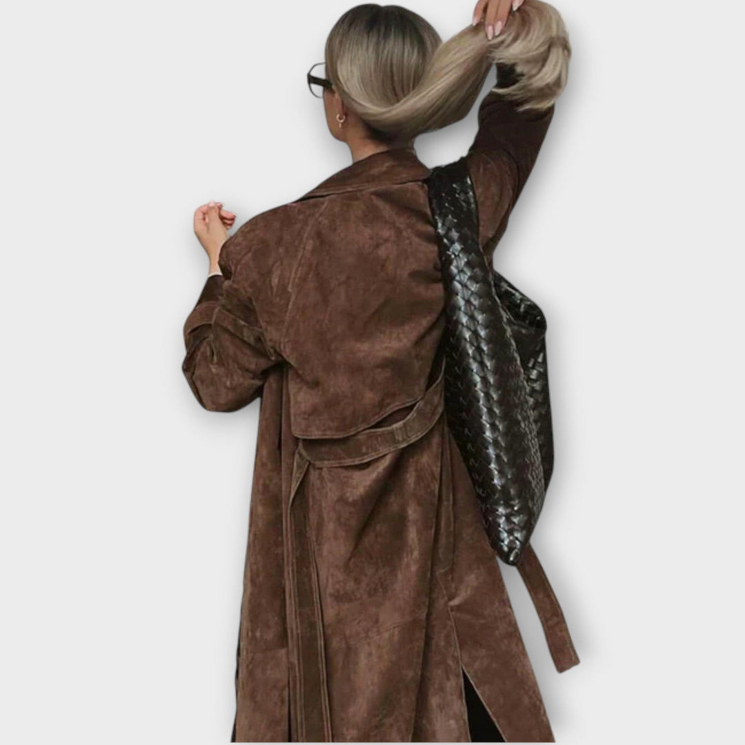Sidney | Trench en Suède Couture