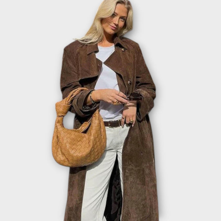 Sidney | Trench en Suède Couture