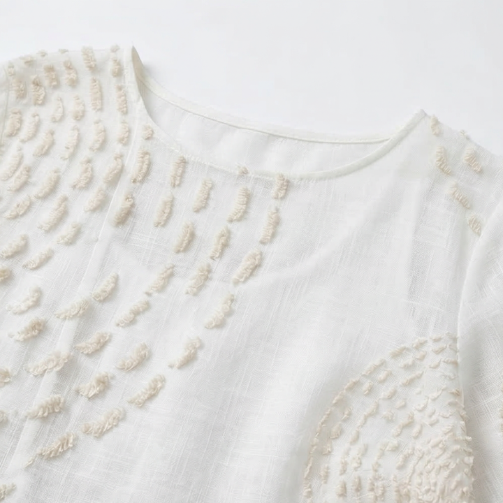 Anaïs | Robe casual brodée pour femme