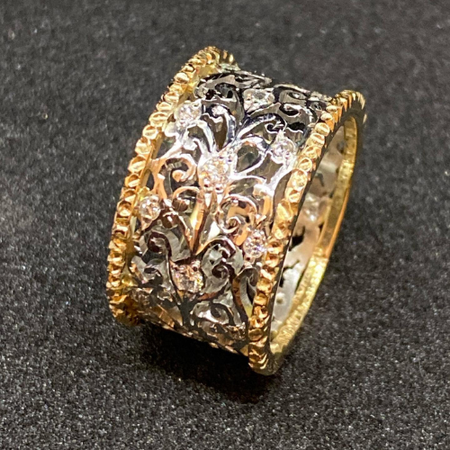 Mika | Bague Ekblad en Zirconium Vintage