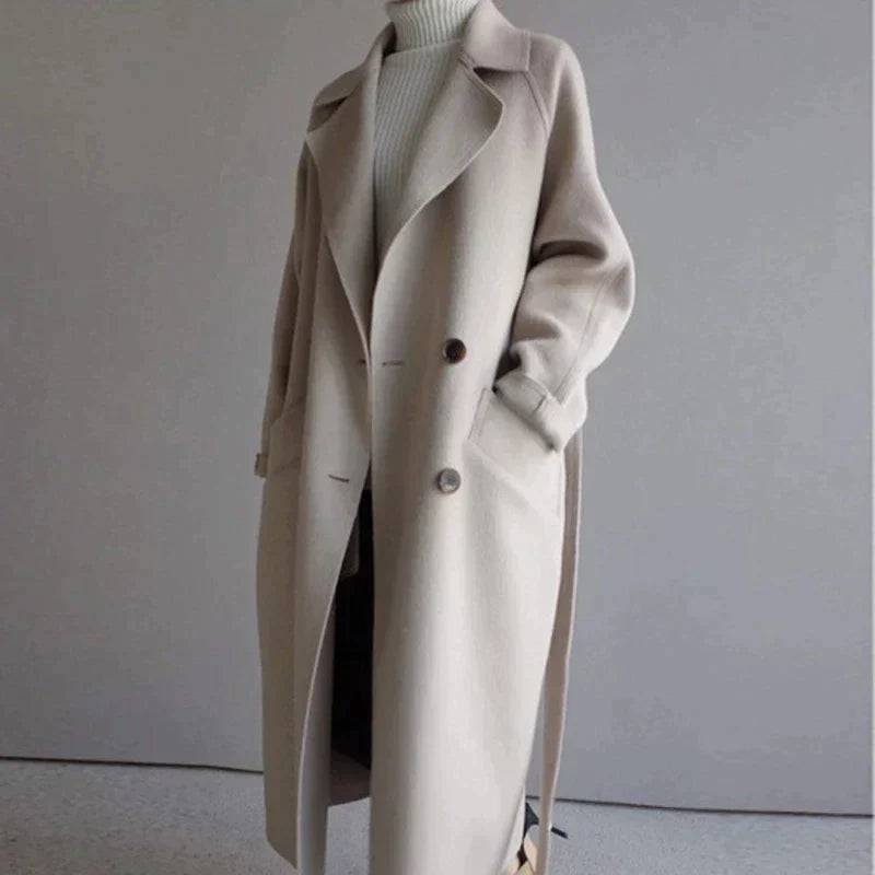 Sarah | Manteau Long en Laine