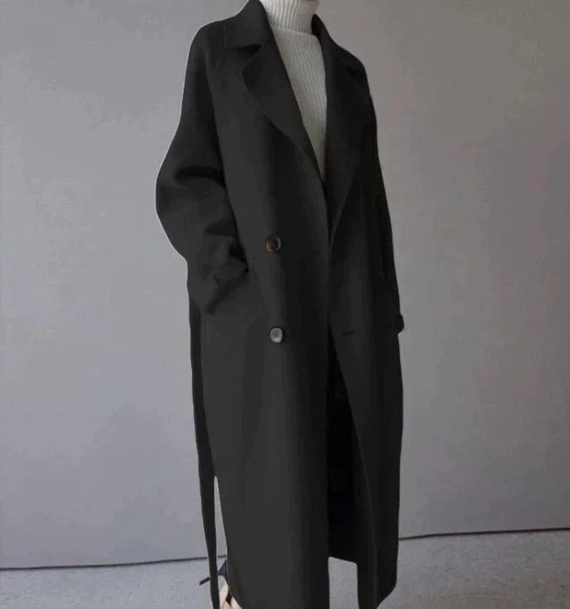 Sarah | Manteau Long en Laine