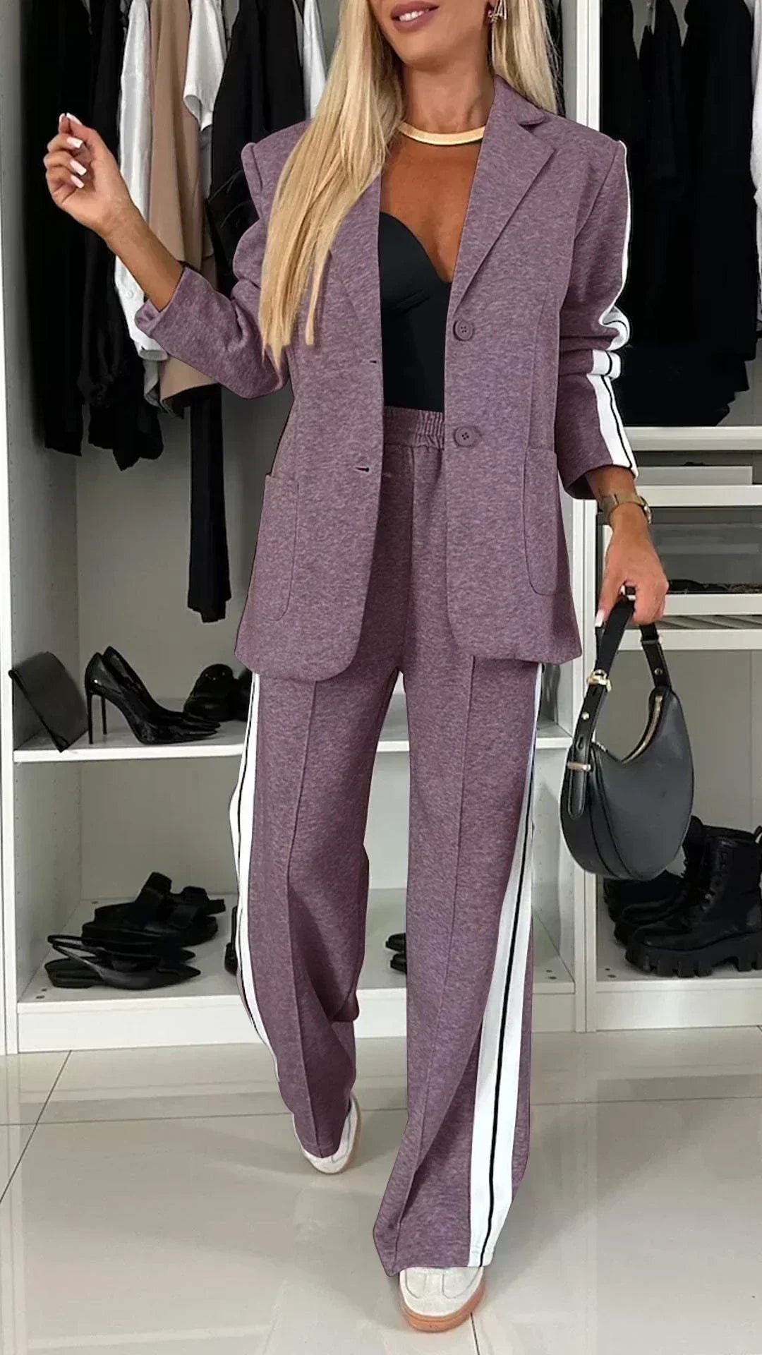 Joline | Costume Urbain Élégant