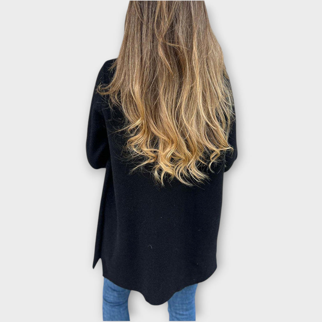 Maria | Manteau Classique Décontracté avec Boutons Frontaux