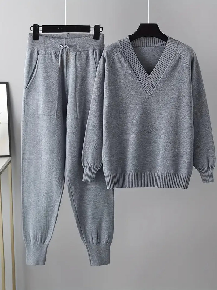 Morgan | Ensemble de loisirs en tricot confortable