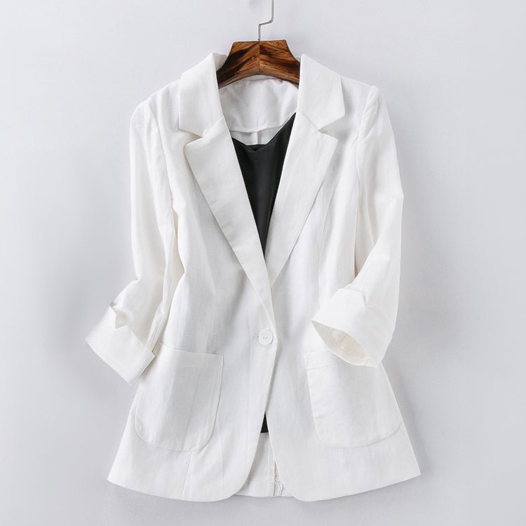 Delamara | Blazer En Lin Tendance