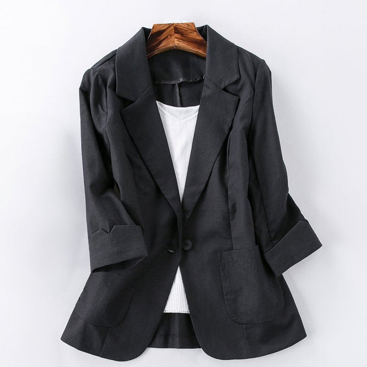 Delamara | Blazer En Lin Tendance