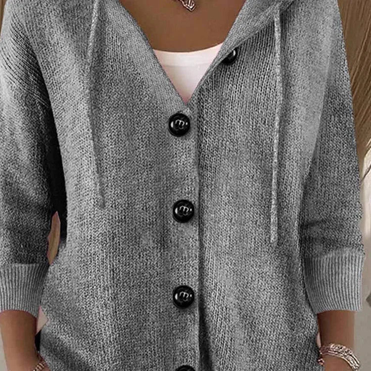 Tita | Cardigan uni à manches longues pour femmes