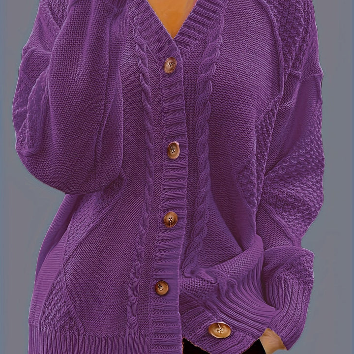 Florine | Pull Doux à Motif Floral Torsadé
