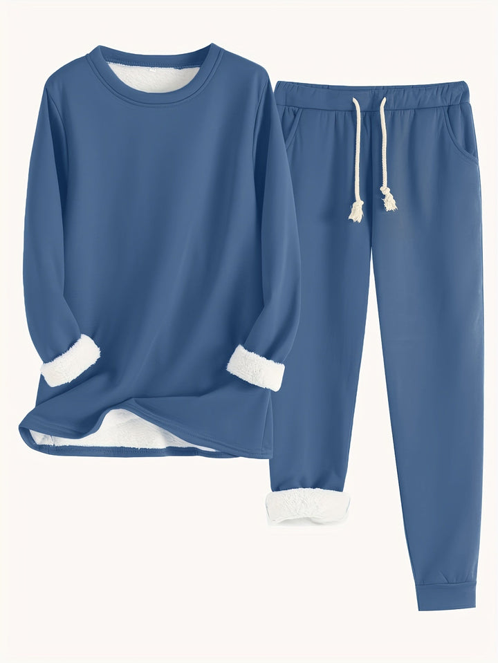 Riley | Ensemble de détente en polaire confortable