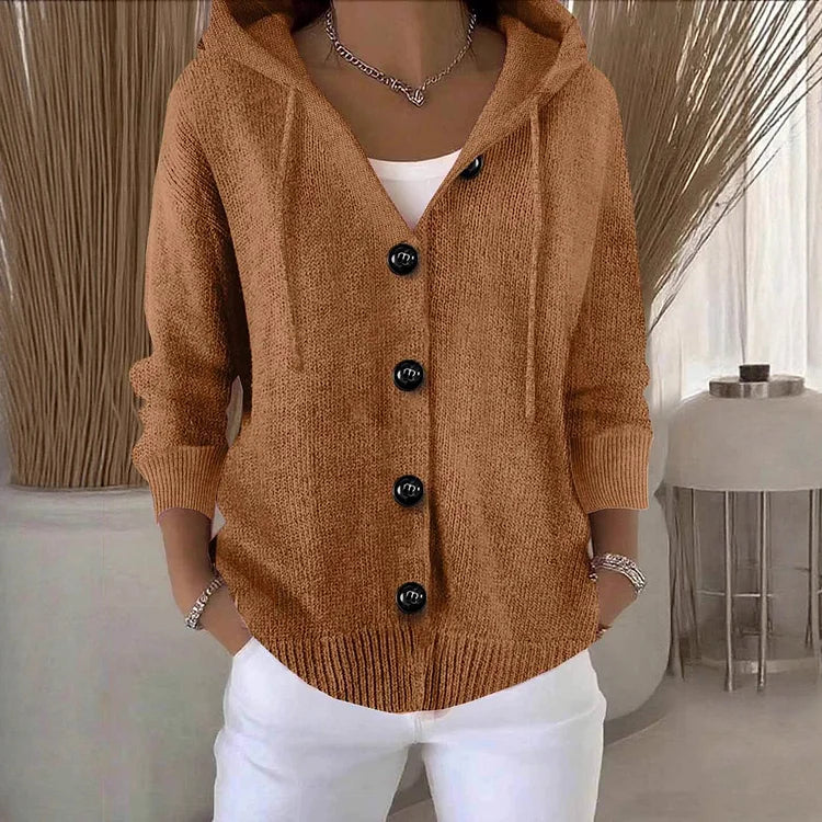 Tita | Cardigan uni à manches longues pour femmes