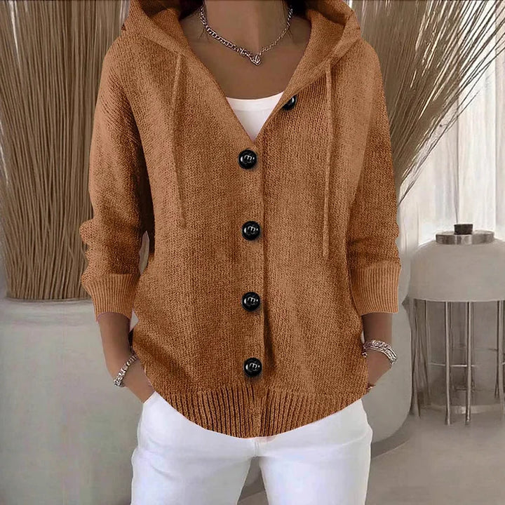 Tita | Cardigan uni à manches longues pour femmes