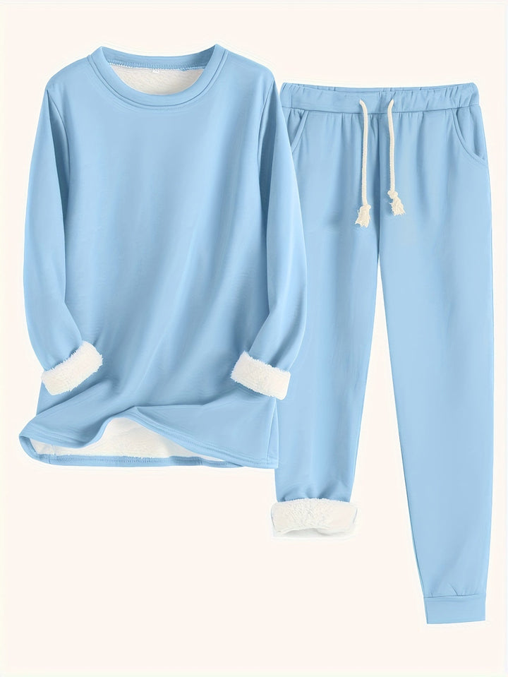 Riley | Ensemble de détente en polaire confortable