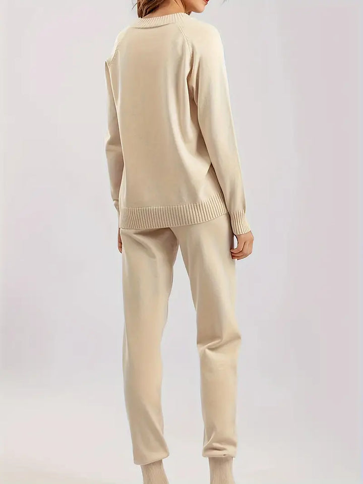 Morgan | Ensemble de loisirs en tricot confortable