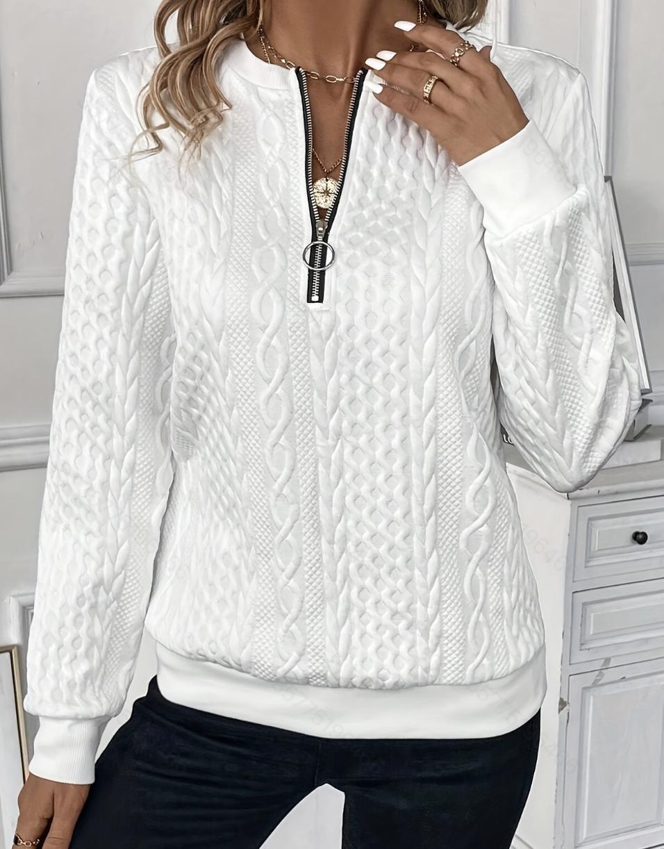 Herald | Pull Élégant avec Zip