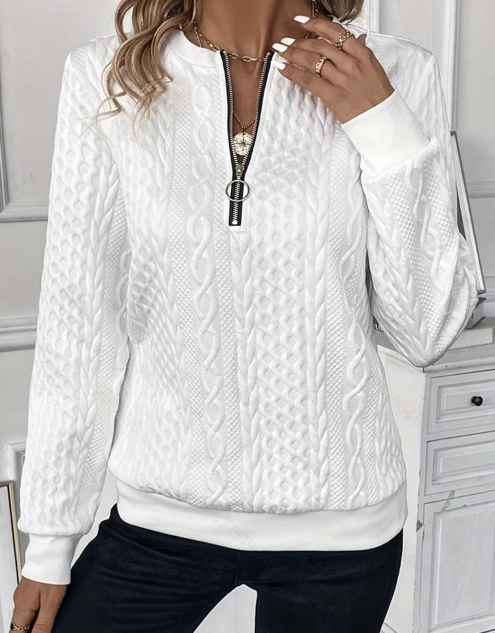 Herald | Pull Élégant avec Zip