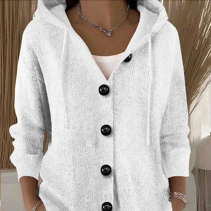 Tita | Cardigan uni à manches longues pour femmes