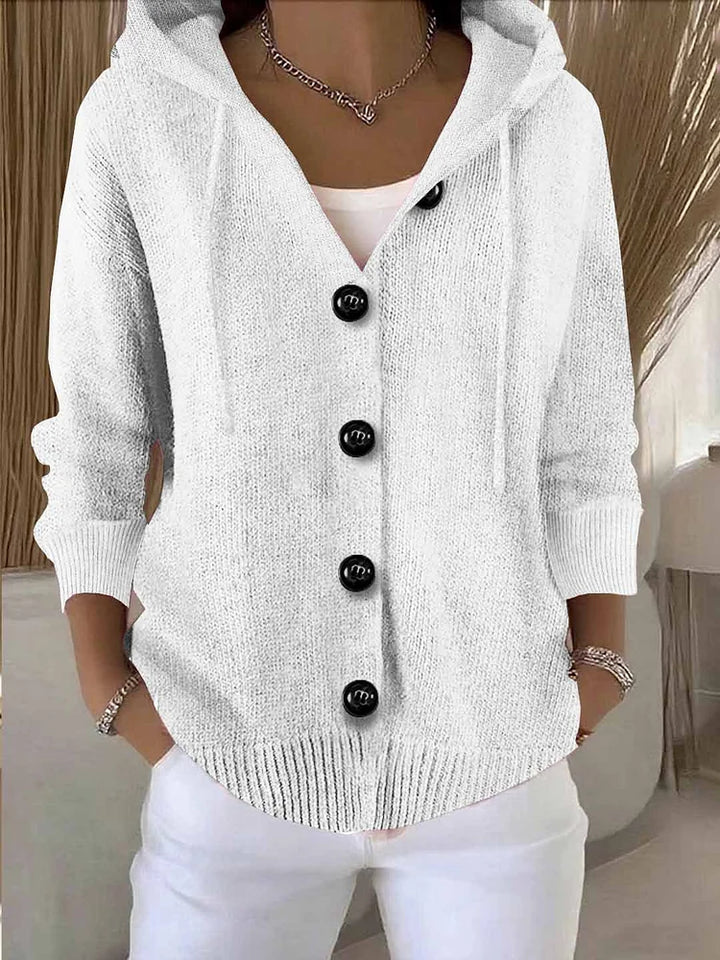 Tita | Cardigan uni à manches longues pour femmes