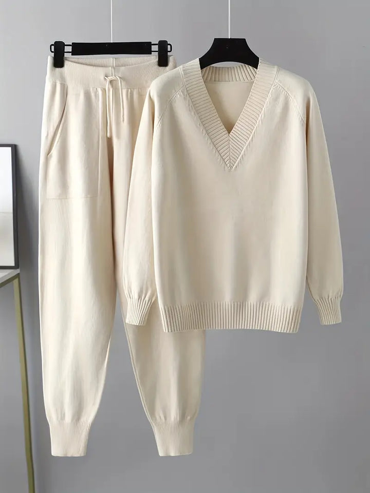 Morgan | Ensemble de loisirs en tricot confortable