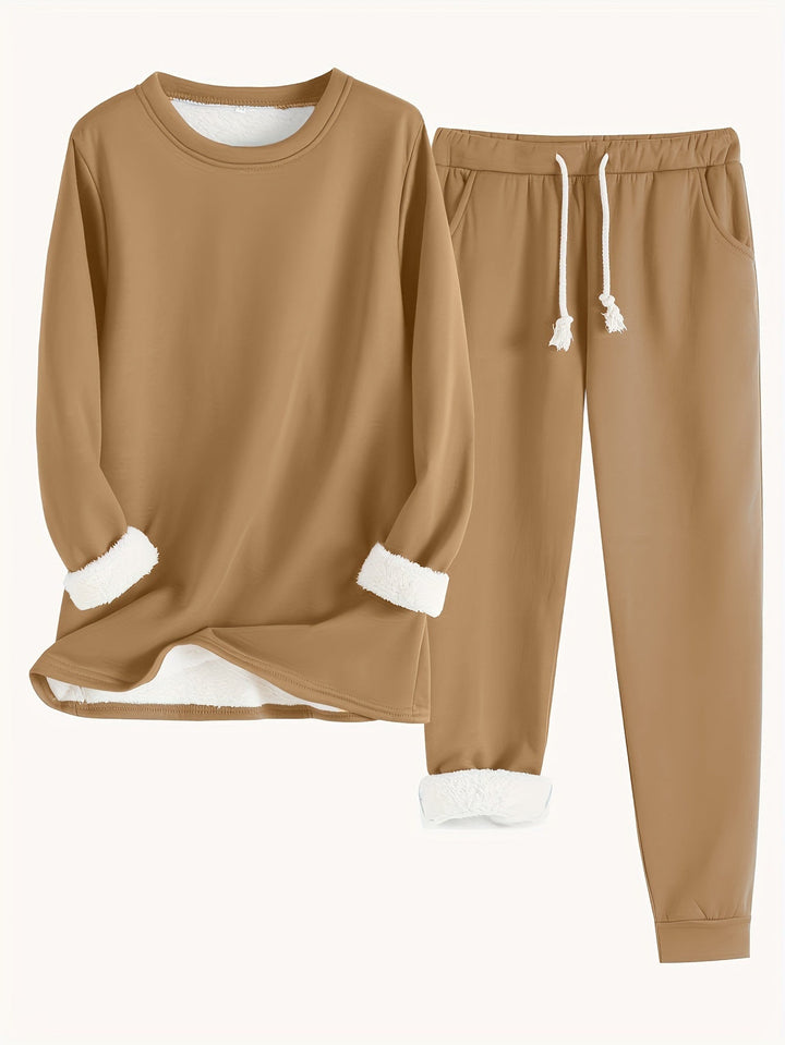 Riley | Ensemble de détente en polaire confortable